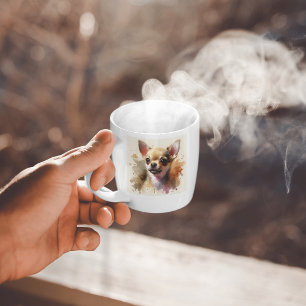 Moderne Ai-Kunst Chihuahua Kaffeetasse