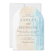 Moderne All Seasons Beach Boho Arch Wedding