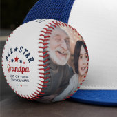 Moderne All-Star Opa 2-Foto Baseball