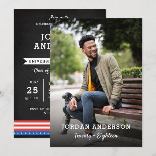 Moderne Allamerikanische Graduierungspartei für ku Einladung