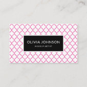 Moderne alle Berufe, Schönheit QR Code Visitenkarte (Vorderseite)