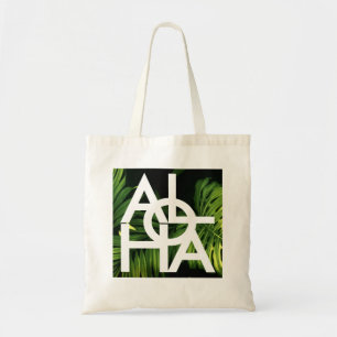 Moderne Aloha-Palme Hawaii-Insel-Vibes Tragetasche