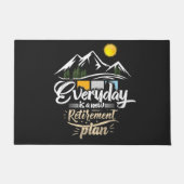Moderne Altersvorsorgepläne Fußmatte (Vorderseite)