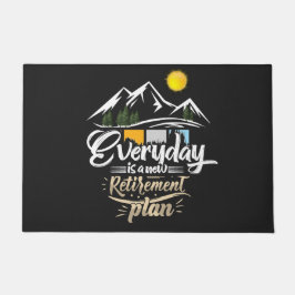 Moderne Altersvorsorgepläne Fußmatte