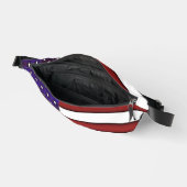 Moderne amerikanische Flagge Bauchtasche (Offen)