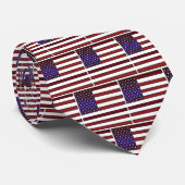Moderne amerikanische Flagge Krawatte (Gerollt)
