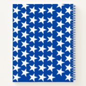 Moderne amerikanische Flagge Notizblock (Rückseite)