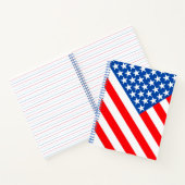 Moderne amerikanische Flagge Notizblock (Innenseite)