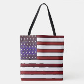 Moderne amerikanische Flagge Tasche (Vorderseite)