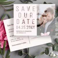 Moderne Ampere und Rosa rett datieren Hochzeit Fot