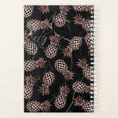 Moderne Ananas aus schwarzem Marmor Rose Planer (Rückseite)