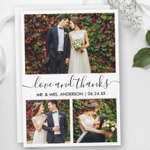 Moderne angesagte Kalligrafie-Script Wedding 3 Fot