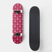 Moderne Anker Muster Skateboard (Vorderseite)