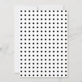 Moderne Ankündigung der Beerdigung Minimalistische (Rückseite)