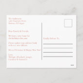 Moderne Ankündigung der Neuen Zuhause Holiday Movi (Rückseite)