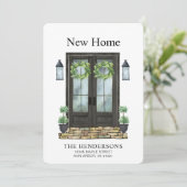 Moderne Ankündigung der neuen Zuhause Watercolor M (Stehend Vorderseite)