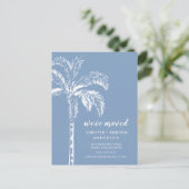 Moderne Ankündigung der Palmenbaumbewegung (Stehend Vorderseite)