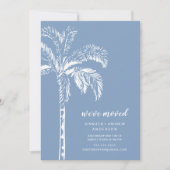 Moderne Ankündigung der Palmenbaumbewegung (Vorderseite)