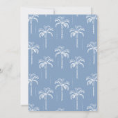 Moderne Ankündigung der Palmenbaumbewegung (Rückseite)