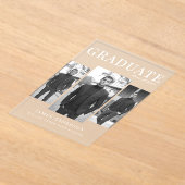 Moderne Ankündigung des 3-Foto-Abschlusses (Ablage )