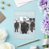 Moderne Ankündigung des 3-Foto-Abschlusses (In Situ (Hochzeit))