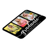 Moderne Ankündigung des 3-Foto-Abschlusses B Magnet (Linke Seite)