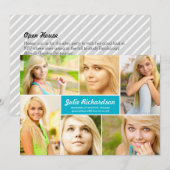 Moderne Ankündigung des 6-Foto-Abschlusses V2 (Vorne/Hinten)