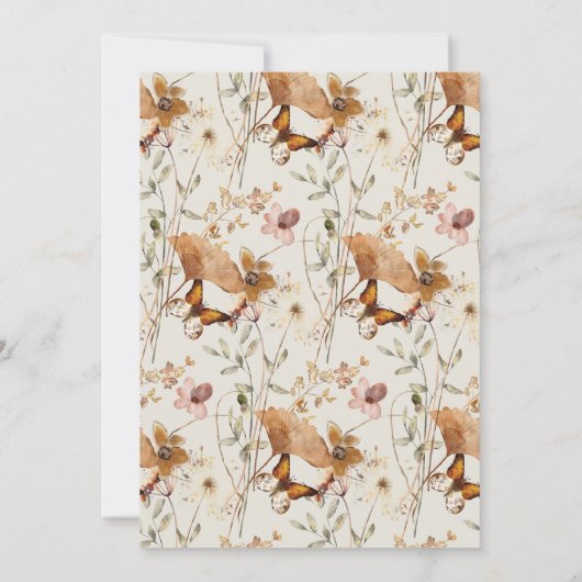 Moderne Ankündigung des Minimal Foto Abschluss (Rückseite)