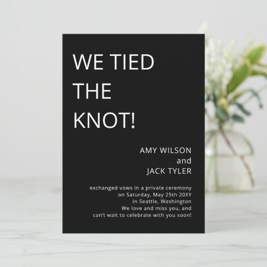 Moderne Ankündigung einer einfachen Schwarz-Weiß-H (Stehend Vorderseite)