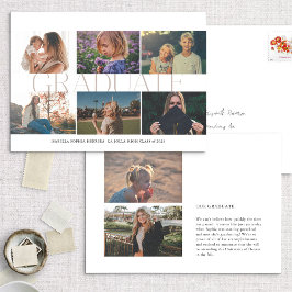 Moderne Ankündigung mehrerer Foto (damals/Jetzt)