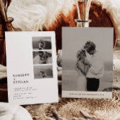 Moderne Ankündigung mit Fotos