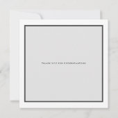 Moderne Ankündigung verspäteter Veranstaltungen - (Rückseite)