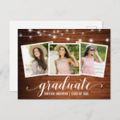 Moderne Ankündigung von 3 Foto Wood Lights Abschlu (Vorne/Hinten)