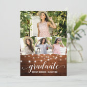 Moderne Ankündigung von 4 Foto Wood Lights Abschlu (Stehend Vorderseite)