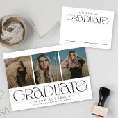 Moderne Ankündigung von B + W 3 Foto Abschluss