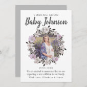 Moderne Ankündigung von Blumenkohl-Foto (Vorne/Hinten)