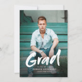 Moderne Ankündigung von Foto-Abschlüssen für Pinse (Vorderseite)