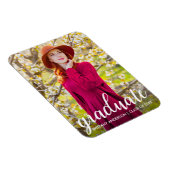 Moderne Ankündigung von Foto für Hübschen Abschlus Magnet (Rechte Seite)