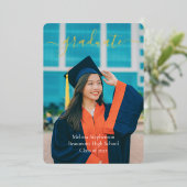 Moderne Ankündigung von Foto- mit elegantem Abschl (Stehend vorne)