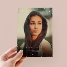 Moderne Ankündigung von Glitz Abschluss Foto