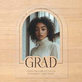 Moderne Ankündigung von Minimalistischem Foto Akry (Vorderseite)