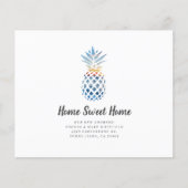 Moderne Ankündigung zur Änderung der Adressentwick (Vorderseite)