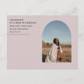 Moderne Ankündigungen des Minimal Foto Arch Gradua (Vorderseite)