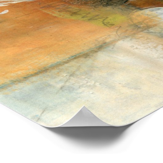 Moderne Anmerkung II Poster (Ecke)