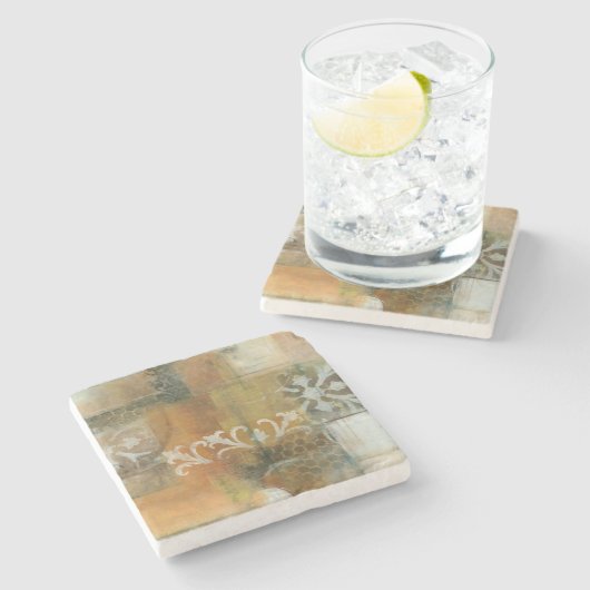 Moderne Anmerkung II Steinuntersetzer (Seitenansicht)