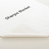 Moderne Anpassung mit Ihrem Foto oder Text Sherpadecke (3/4)
