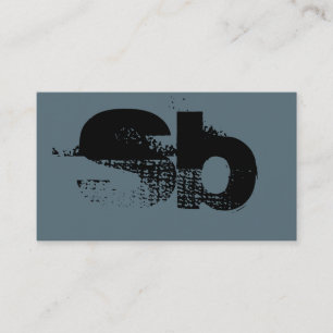 Moderne ansprechende Monogramm-Standard-Geschäftsk Visitenkarte