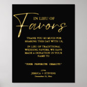 Moderne anstelle von favorisierten Hochzeitsspende Foliendrucke (Vorderseite)