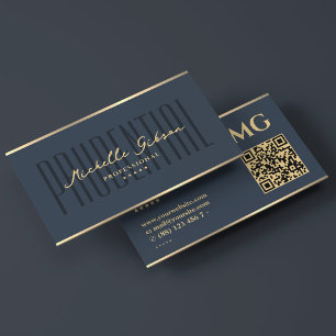 Moderne Anwaltskanzlei Blue Notare Imitats Gold Visitenkarte