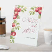 Moderne Apple Cards & Gifts Trendy Brautparty Sockelschild (In SItu)